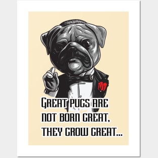 PugFather Posters and Art